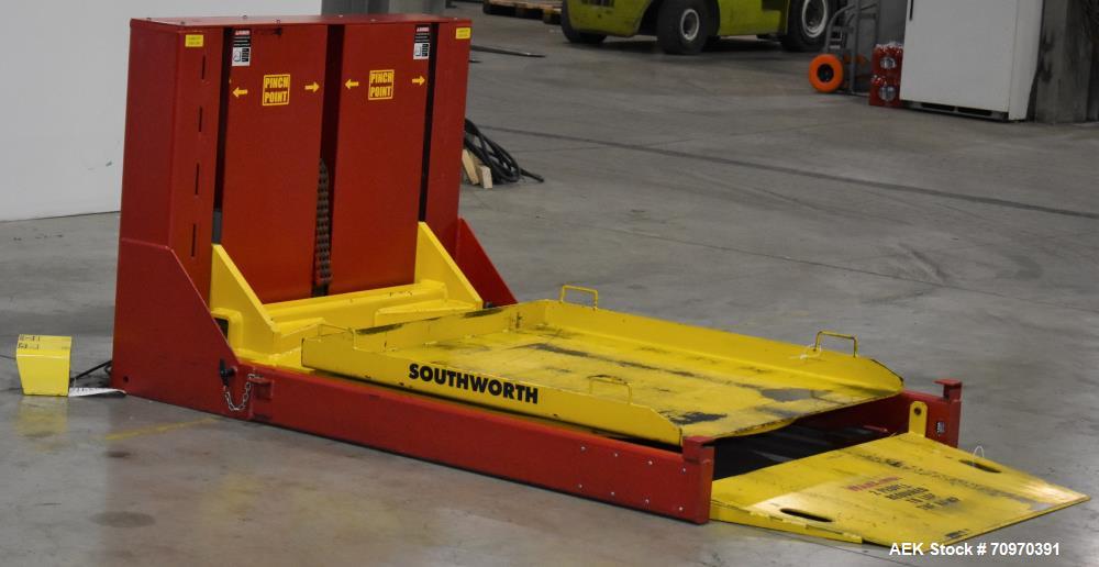 Southworth Products PalletPal Roll-On Leveler with Turntable